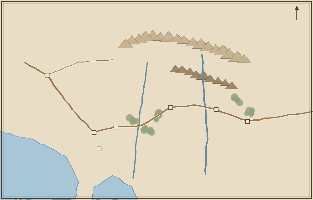Regional map (schematic)