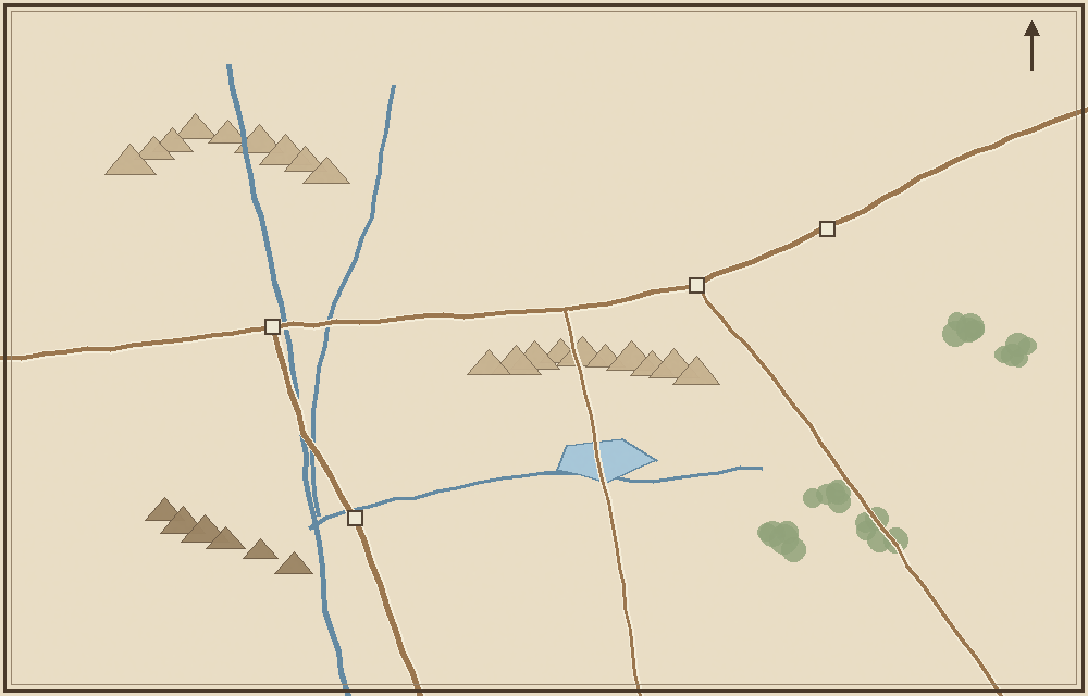 Regional map (schematic)