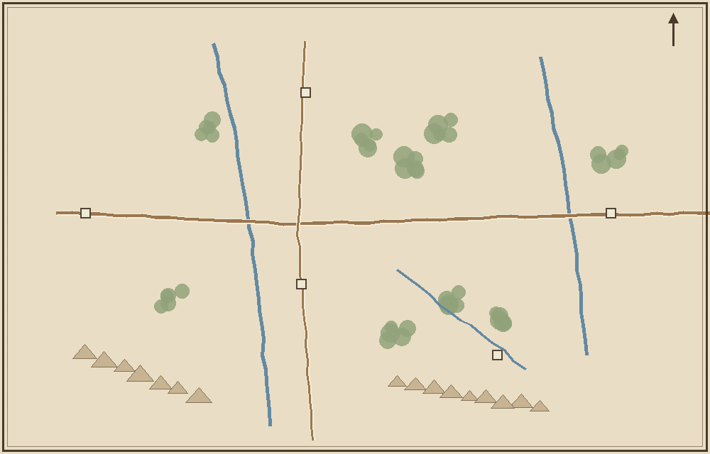 Regional map (schematic)