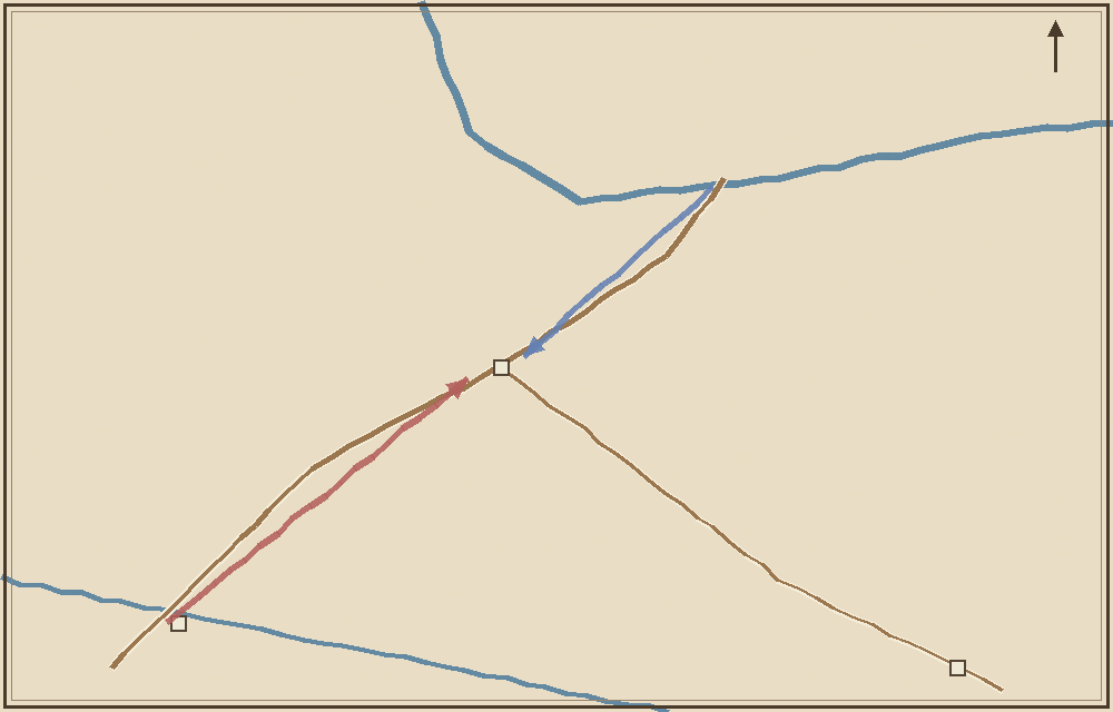 Regional map (schematic)
