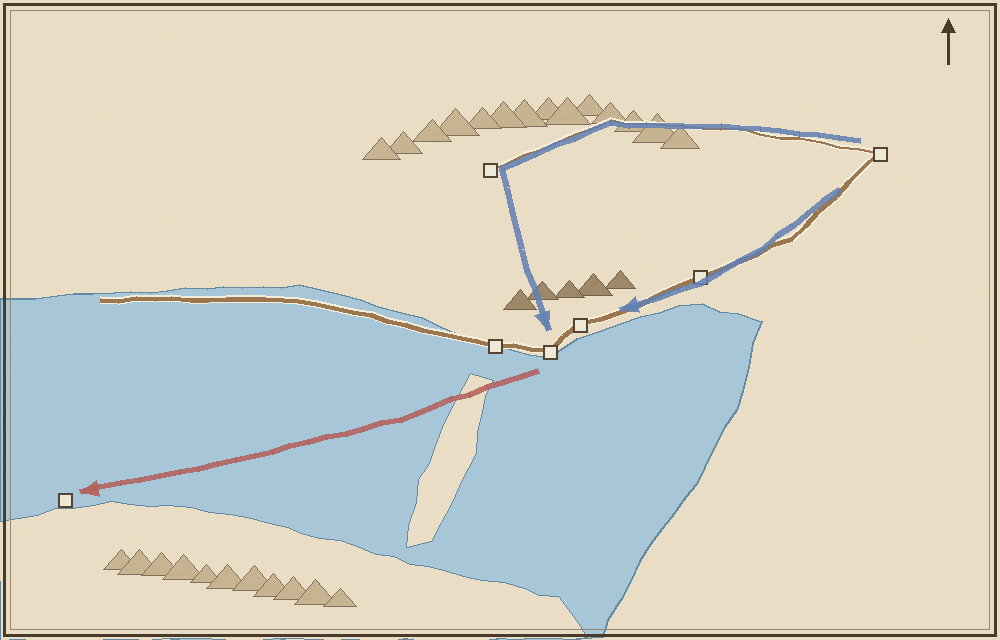 Regional map (schematic)