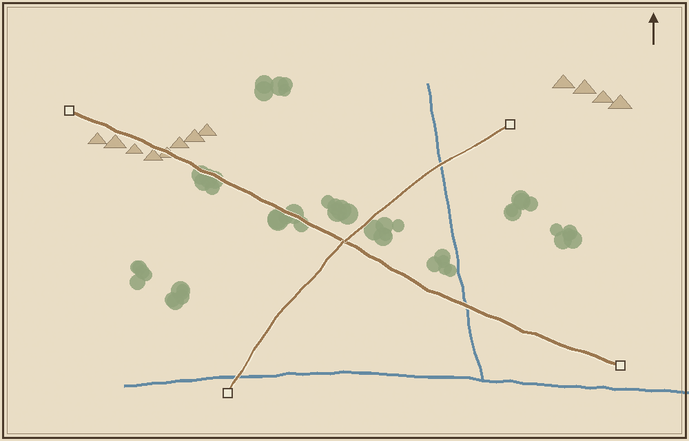 Regional map (schematic)
