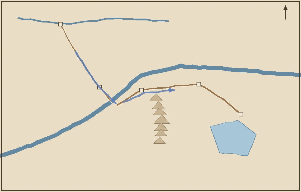 Regional map (schematic)