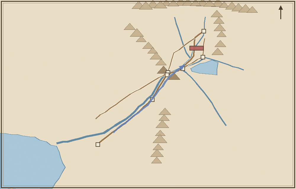 Regional map (schematic)