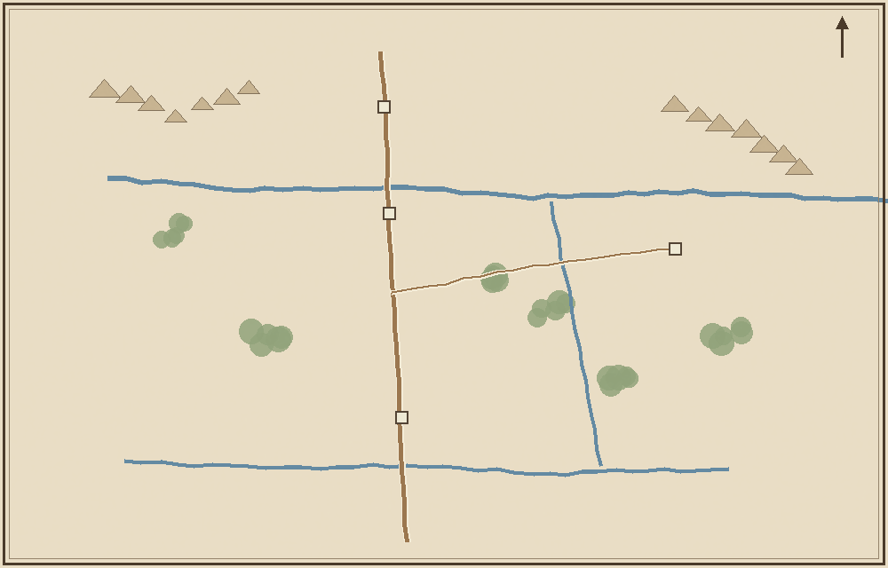 Regional map (schematic)