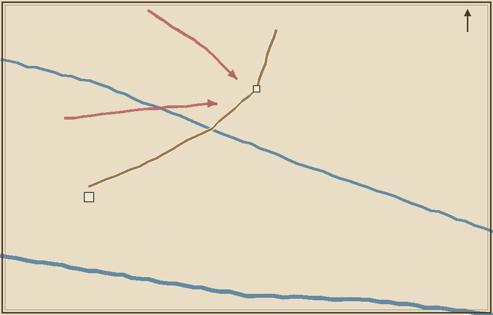 Regional map (schematic)