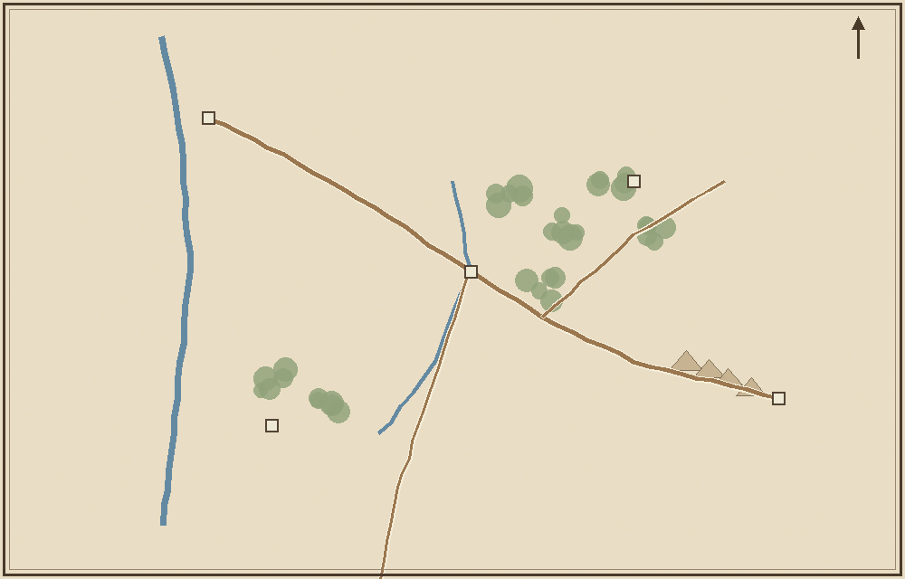 Regional map (schematic)
