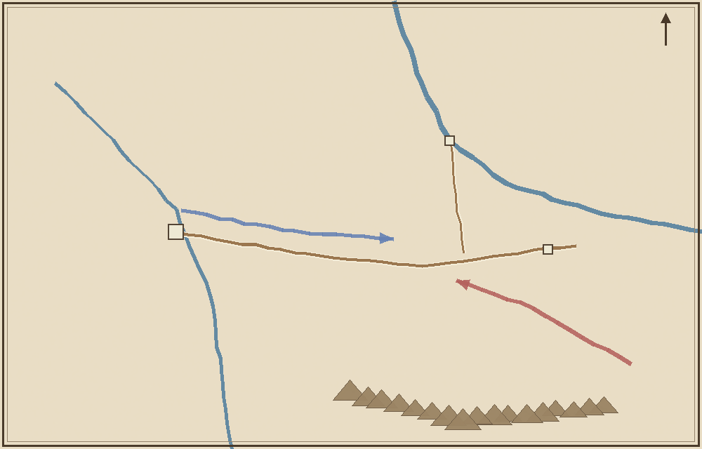 Regional map (schematic)