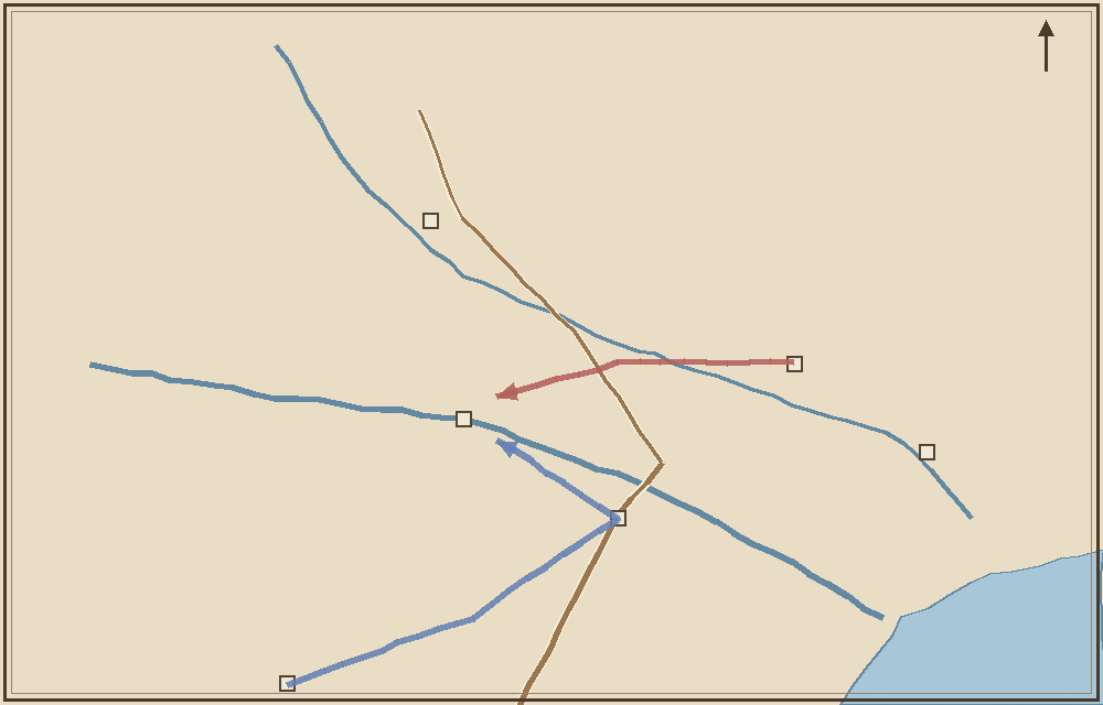 Regional map (schematic)