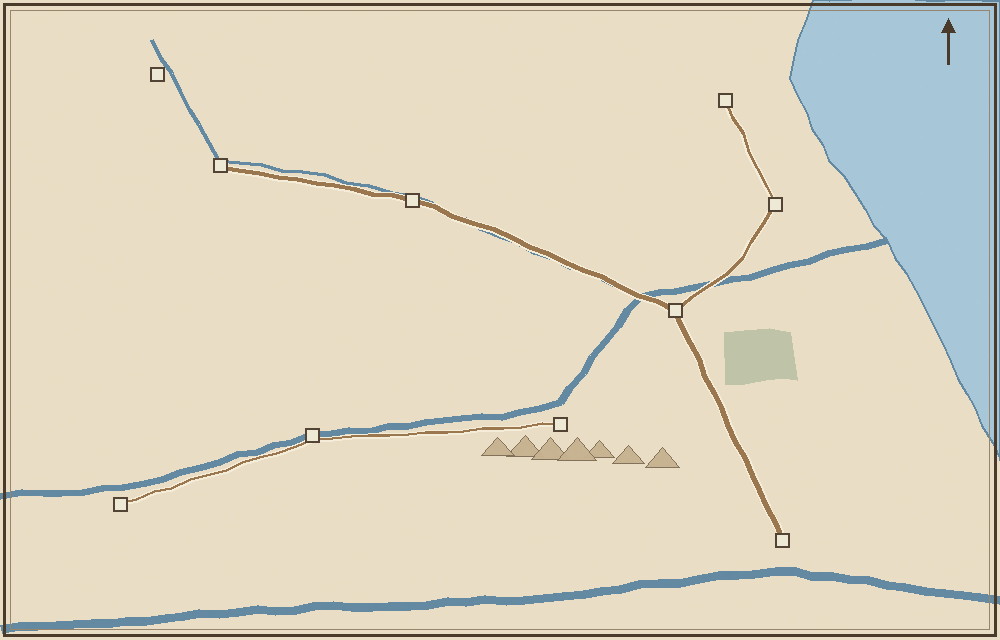 Regional map (schematic)