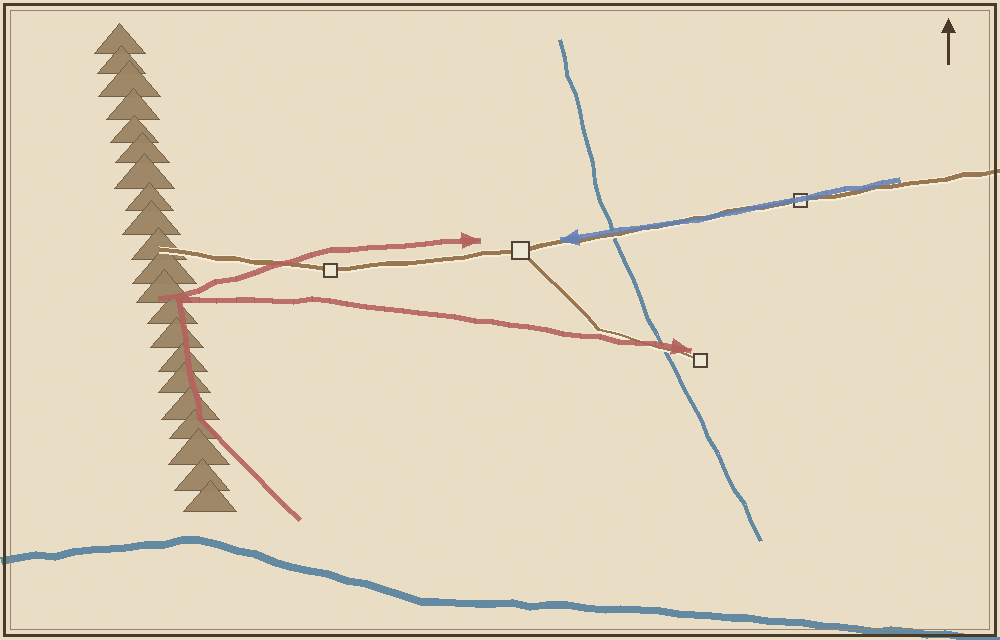 Regional map (schematic)